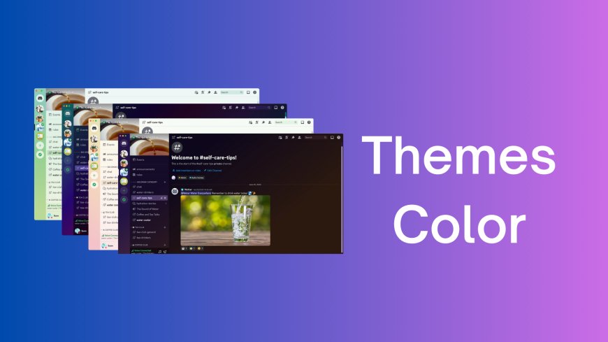 خاصية color themes الجديدة
